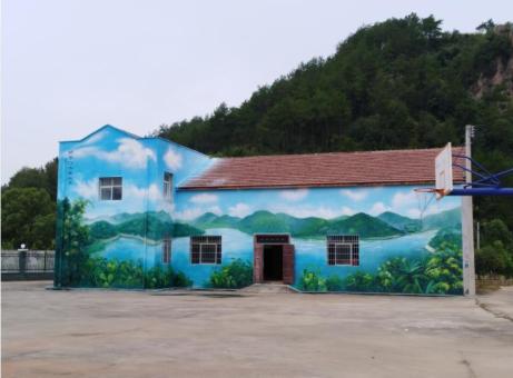 嘉鱼彩绘墙绘一般制作的位置