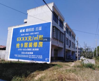 如何策划嘉鱼墙体广告的投放？